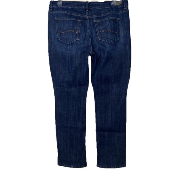 Women’s Lee Secretly Shapes Jeans Sz 18 Regular Fit Straight Leg Mi-rise - Picture 1 of 10
